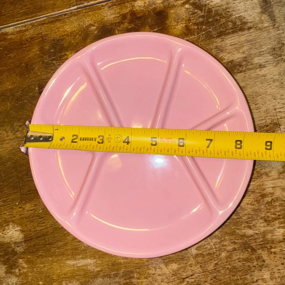 Williams-Sonoma fondue plates Pink